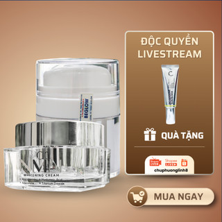 Combo Kem Ngày NMN Chuskin và Kem Đêm Bạch Tuyết 50G Dưỡng trắng, phục hồi, căng bóng da CB0176