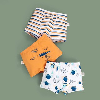 [BTKK01 cotton kháng khuẩn] Combo 3 quần sịp đùi bé trai, quần chip đùi cho bé trai cotton kháng khuần an toàn cho bé
