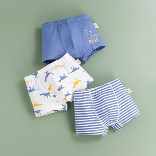 [BTKK01 cotton kháng khuẩn] Combo 3 quần sịp đùi bé trai, quần chip đùi cho bé trai cotton kháng khuần an toàn cho bé