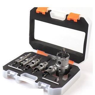 Bộ 6 mũi khoét sắt, Inox Kapusi bao gồm 16 -18 - 20 - 22 - 25 - 30  K-3692