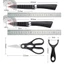BỘ DAO INOX SÓNG CAO CẤP – Bộ 6 Món Đa Năng- Cắt Rau- Thái Thịt- Gọt Hoa Quả- Phù Hợp Cho Mọi Gian Bếp Gia Đình