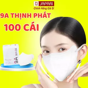 Khẩu Trang Y Tế Người Lớn 9A Thịnh Phát - Khẩu Trang 5 Lớp Chống Nắng, Bụi Mịn, Kháng Khuẩn, Mask- Japari