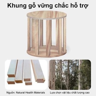 Panda Ghế trang điểm Ghế Đôn Bàn Trang Điểm hộp lưu trữ đa năng rẻ bền đẹp