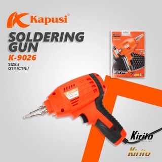 Mỏ hàn xung KAPUSI Japan 100W K-9026, nóng cực nhanh,,vỏ máy bằng nhựa bền chắc, Bh 12 tháng Kouritsu Official Store