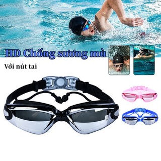 [Tặng hộp]Kính bơi tráng gương-Kính bơi người lớn trẻ em cao cấp chống nước an toàn cho bé bảo vệmắt