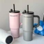 LY GIỮ NHIỆT HAPPY SUPPY 700ML – Có Quai Cầm- Ống Hút- Thiết Kế Dễ Thương- Dành Cho Người Bận Rộn