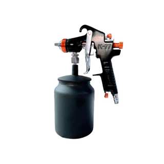Súng phun sơn K77S KAPUSI Nhật Bản bình dưới 1000CC, thép cao cấp chống gỉ sét. Bh 12 tháng. Kouritsu Official Store