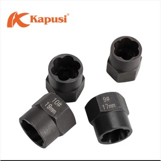 Bộ tuýp tháo ốc hư 11 chi tiết KAPUSI Nhật Bản, thép chống gỉ, chịu lực tốt. Bh 12 tháng Kouritsu Official Store