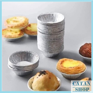 Set 100 / Set 50 cốc, chén, khuôn giấy bạc nướng hàu, bánh, tart trứng siêu tiện lợi