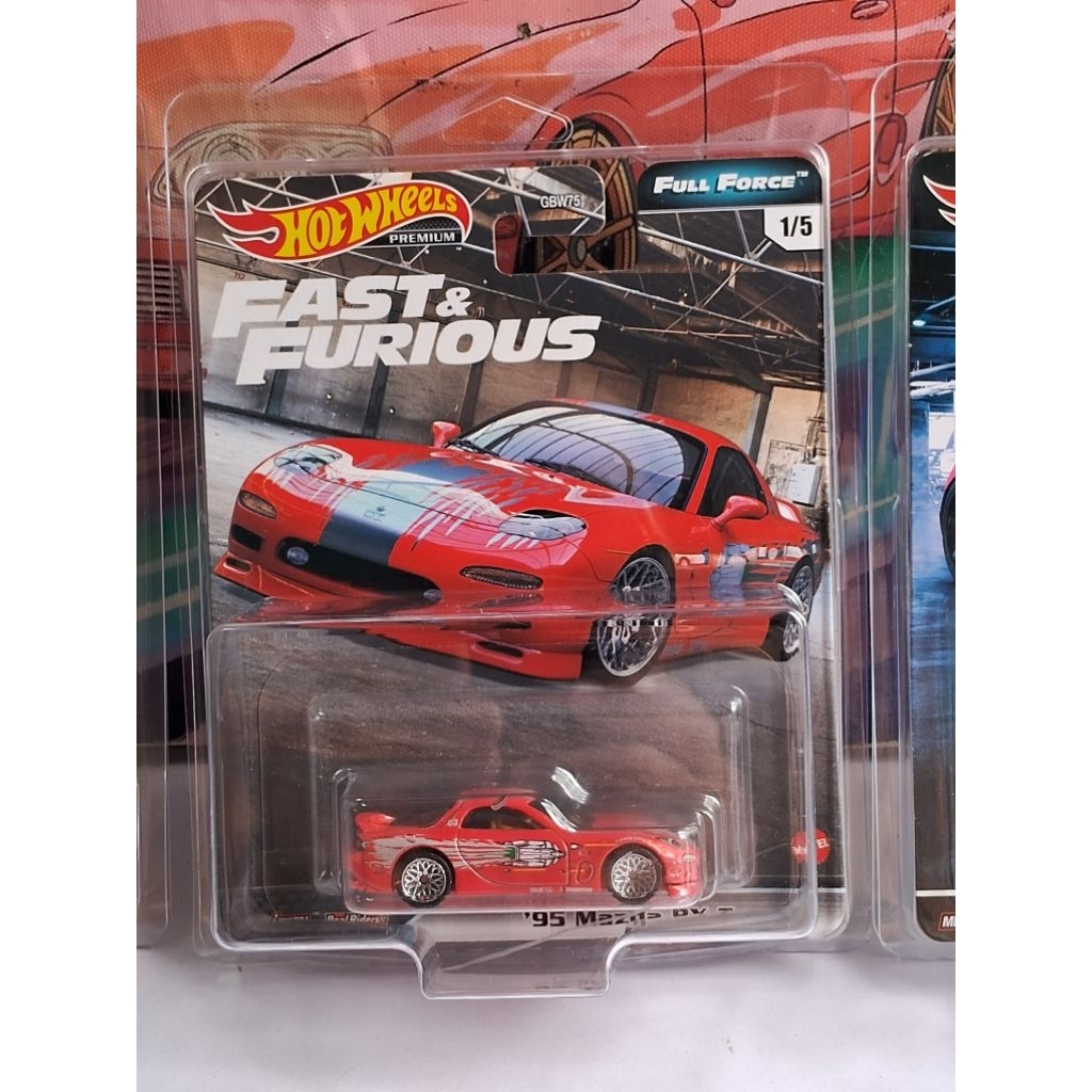 2020 HOT WHEELS PREMIUM 1995 MAZDA RX-7 FAST AND FURIOUS | Shopee Việt Nam