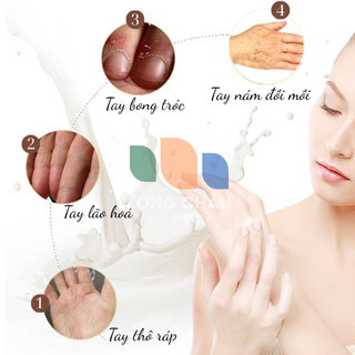 Kem Dưỡng Tay HANJILIAN Nhật Bản Cấp Ẩm Sâu Giúp Da Căng Mềm Mượt Giảm Nám Tay Đồi Mồi
