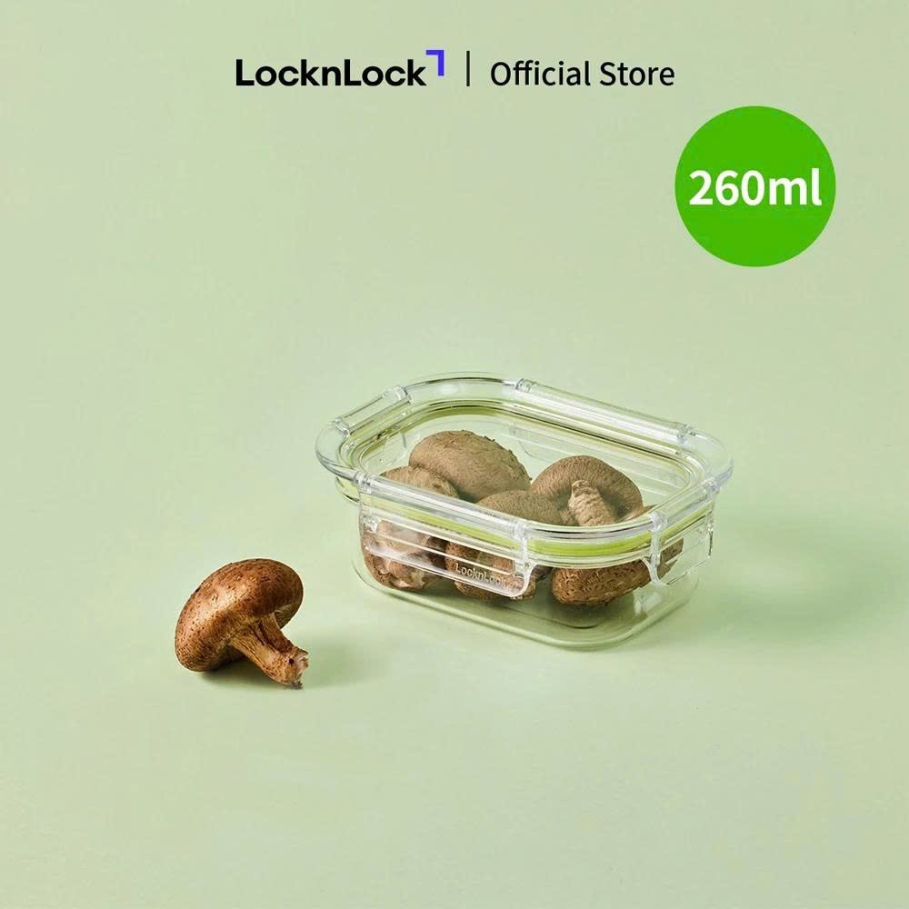Hộp Bảo Quản Thực Phẩm LocknLock All Tritan LBF, Thân Trong Suốt, Gioăng Silicone, Nhiều Dung Tích - K-MALL