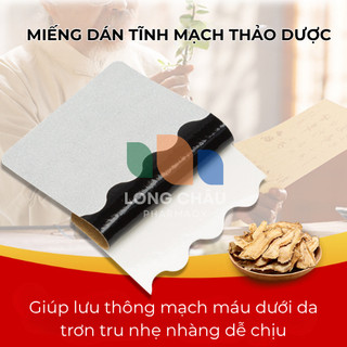 Miếng Dán Giảm Suy Giãn Tĩnh Mạch SOUTH MOON Giúp Giảm Suy Giãn Tĩnh Mạch Lưu Thông Mạch Máu Dưới Da