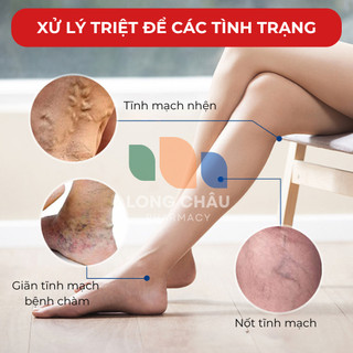 Miếng Dán Giảm Suy Giãn Tĩnh Mạch SOUTH MOON Giúp Giảm Suy Giãn Tĩnh Mạch Lưu Thông Mạch Máu Dưới Da