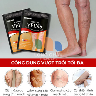 Miếng Dán Giảm Suy Giãn Tĩnh Mạch SOUTH MOON Giúp Giảm Suy Giãn Tĩnh Mạch Lưu Thông Mạch Máu Dưới Da