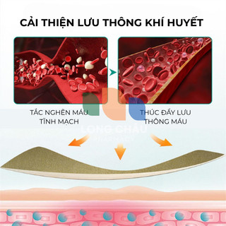 Miếng Dán Giảm Suy Giãn Tĩnh Mạch SOUTH MOON Giúp Giảm Suy Giãn Tĩnh Mạch Lưu Thông Mạch Máu Dưới Da