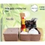 066 - Hộp giấy khăn giấy rút [Màu : Nâu gỗ ] nhựa quán ăn nhà hàng giá rẻ khay dua