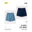 Quần jeans bé trai YODY 4-9 tuổi co giãn nhẹ an toàn cho da bé BKJE25S038