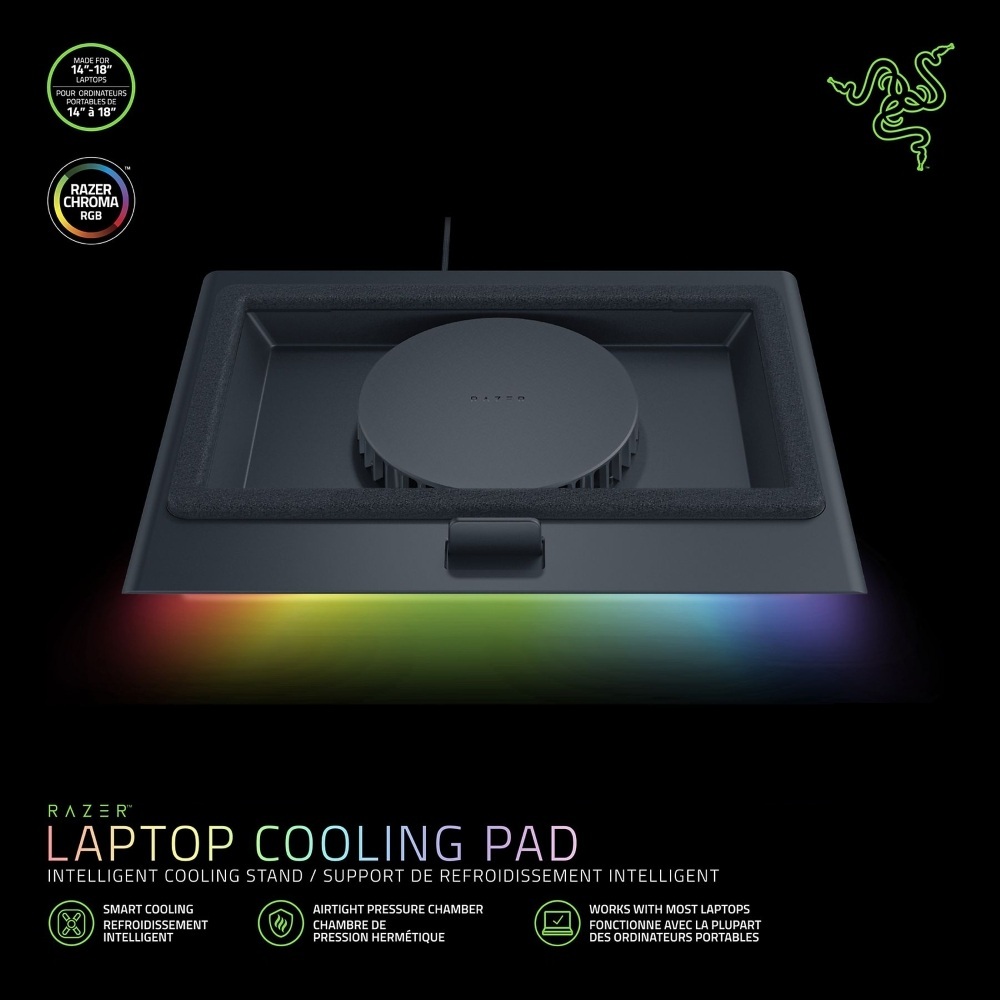 [NEW, ORIGINAL] Đế làm mát Razer Laptop Cooling Pad — Smart Cooling ...