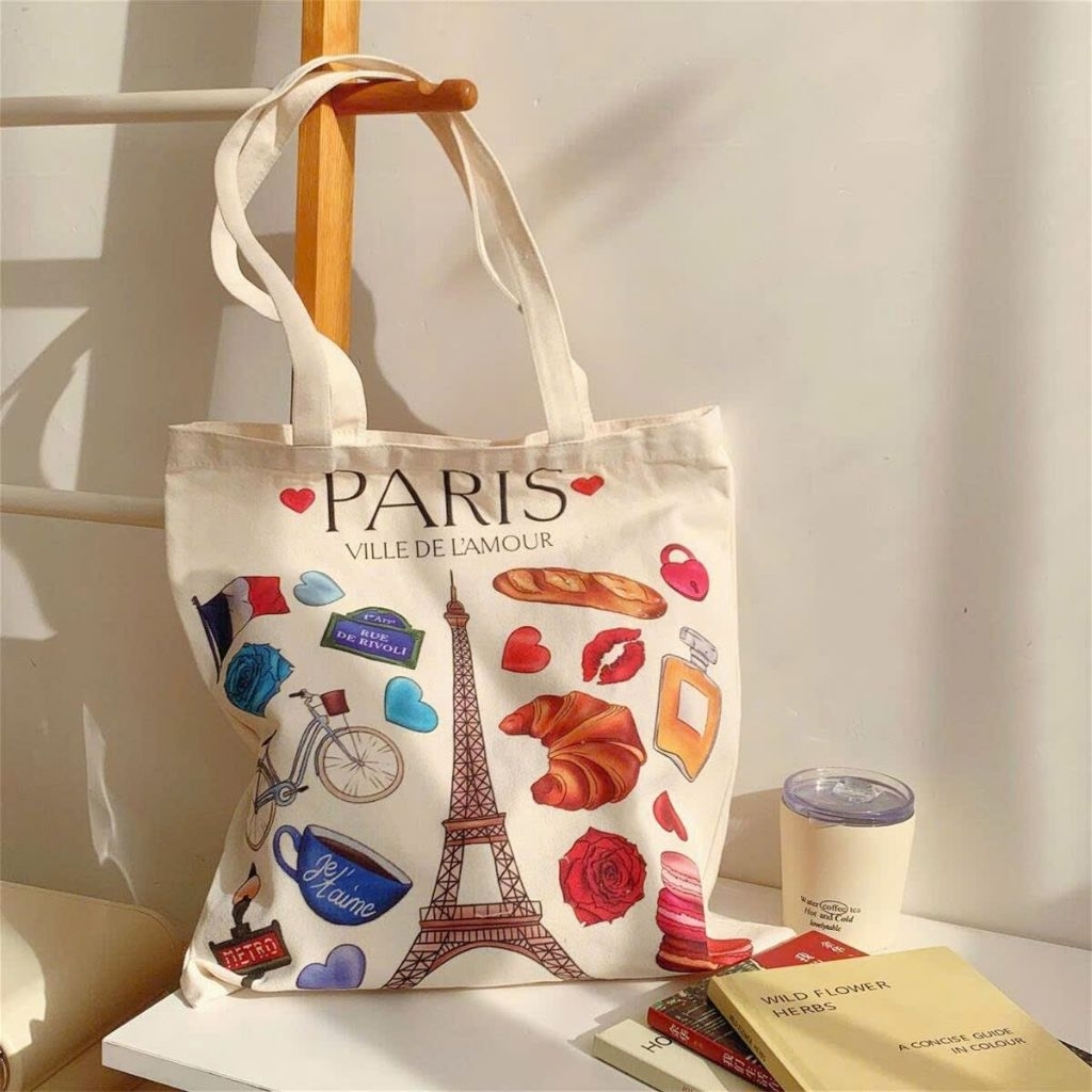 (BomoHouse) Túi tote vải Andy&Co* (42*37cm)