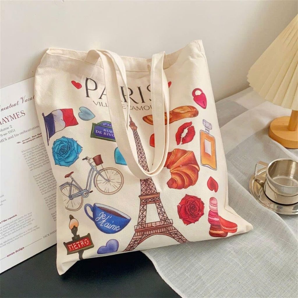 (BomoHouse) Túi tote vải Andy&Co* (42*37cm)