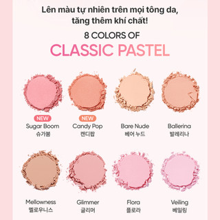 Phấn má hồng trong trẻo lâu trôi BANILA CO PRIMING VEIL CHEEK 6g (6 màu)