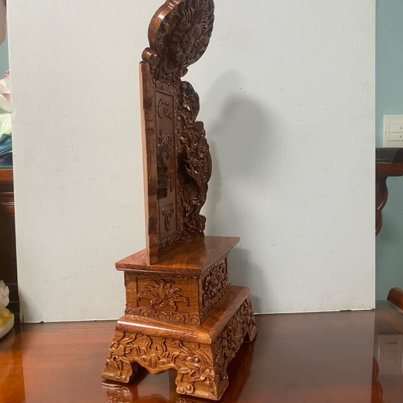 Bài Vị Cửu Huyền Thất Tổ Gỗ Hương.