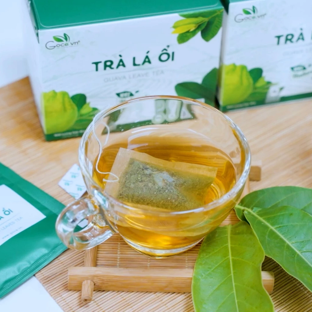 Trà lá ổi túi lọc Goce - Tan mỡ giảm cân, ngừa tiểu đường