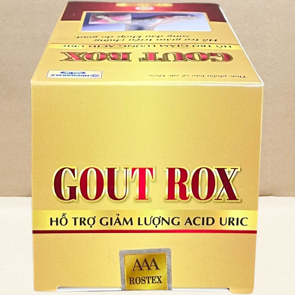 Combo 2 Hộp Gout Rox - Rostex - Hải Dương - Vitamin Chữa Lành