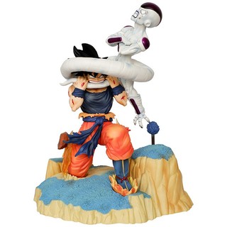 Mô Hình Dragon Ball GK - Cảnh Goku Cắn Đuôi Frieza Trên Hành Tinh Namek 25CM- Giao Hàng Từ Hà Nội