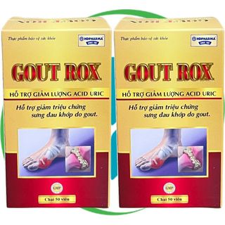 Combo 2 Hộp Gout Rox - Rostex - Hải Dương - Vitamin Phục Hồi