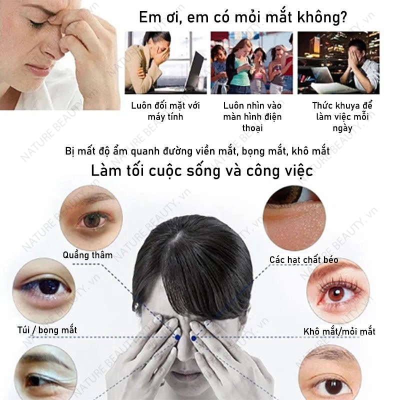 Thiết kế của Kem Mắt Giảm Thâm Quầng Cao Cấp