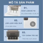 (SIÊU TỐC) Máy làm đá viên Hicon siêu tốc 6 phút cho gia đình, Tủ Lạnh mini làm đá, máy làm đá tức thì — ảnh 2