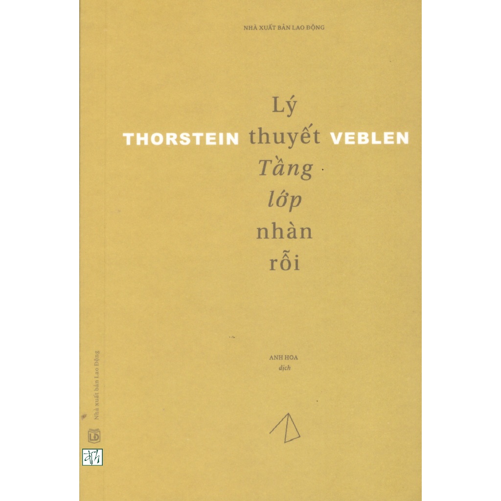 Sách Thorstein Veblen - Lý thuyết tầng lớp nhàn rỗi