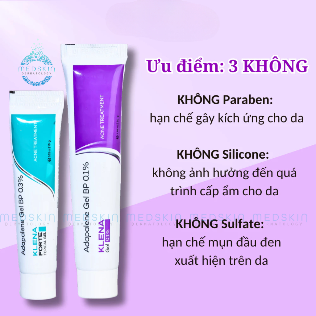 Gel Chấm Mụn Adapalene Klena - Hỗ Trợ Giảm Mờ Thâm, Mụn Ẩn, Mụn Trứng Cá, Cải Thiện Làm Sáng Da | BigBuy360 - bigbuy360.vn
