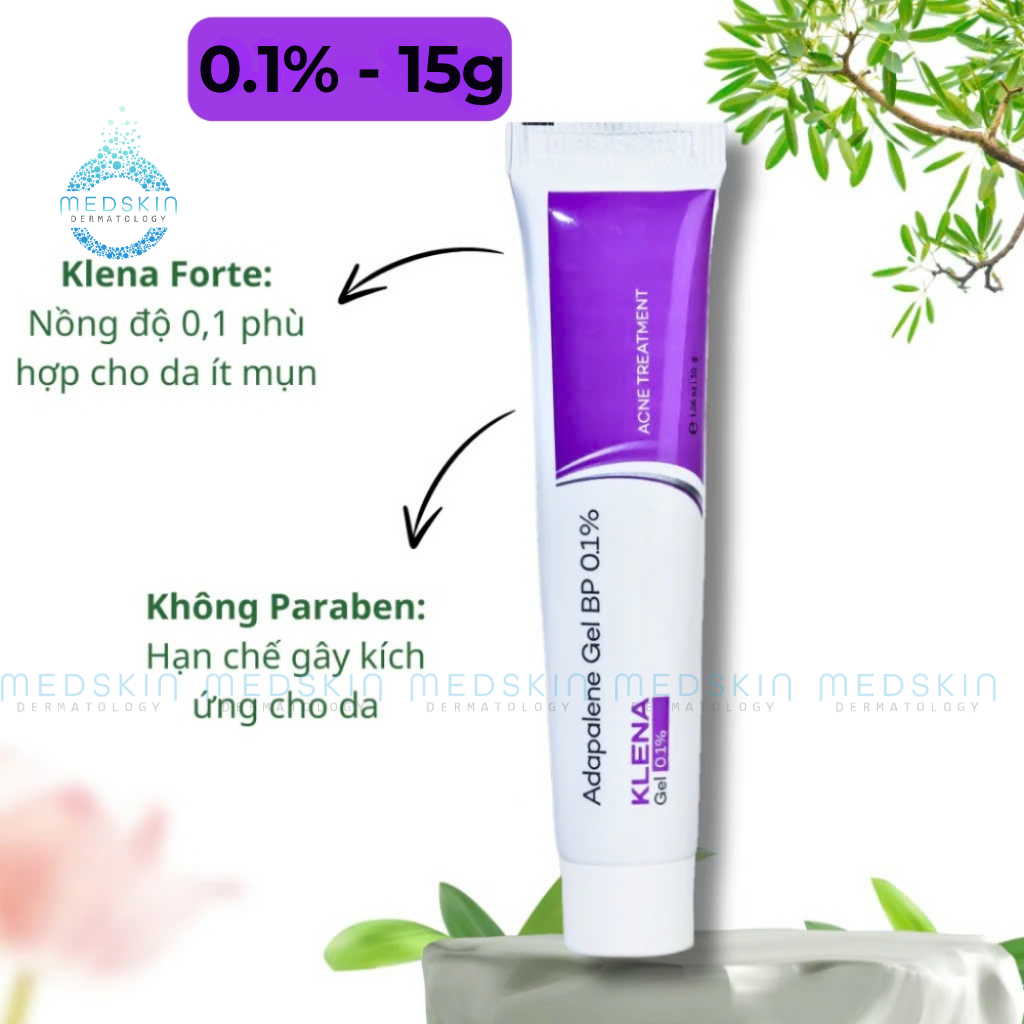 Gel Chấm Mụn Adapalene Klena - Hỗ Trợ Giảm Mờ Thâm, Mụn Ẩn, Mụn Trứng Cá, Cải Thiện Làm Sáng Da | BigBuy360 - bigbuy360.vn