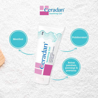 [HÀNG CÔNG TY] Gel giảm ngứa tức thì cho da khô, da chàm, nhạy cảm Ceradan Soothing Gel (10g-50g)