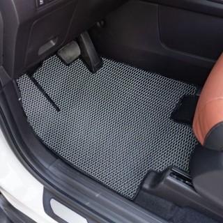 Thảm lót sàn ô tô Kia Carnival TH Accessories Full bộ có Cốp cao su cao cấp chống thấm cắt theo form xe