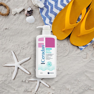 [HÀNG CÔNG TY] Sữa rửa mặt, sữa tắm dưỡng ẩm cho da nhạy cảm, da kích ứng Ceradan Gentle Cleanser