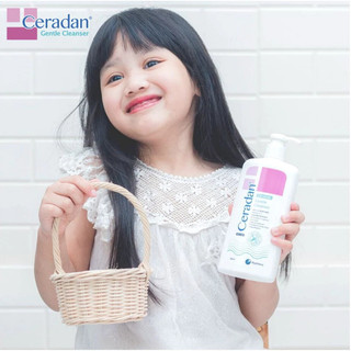 [HÀNG CÔNG TY] Sữa rửa mặt, sữa tắm dưỡng ẩm cho da nhạy cảm, da kích ứng Ceradan Gentle Cleanser