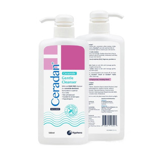 [HÀNG CÔNG TY] Sữa rửa mặt, sữa tắm dưỡng ẩm cho da nhạy cảm, da kích ứng Ceradan Gentle Cleanser