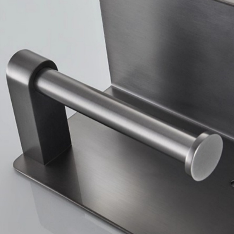 Hộp đựng giấy vệ sinh, lô giấy inox 304 cao cấp dán tường/khoan Nhỏ Bền Bỉ Trong Nhà Tắm Cao Cấp
