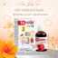 Sắt Ferrolip Baby Dạng Siro Vị Đào Thơm Ngon chai 30ml + quà tặng