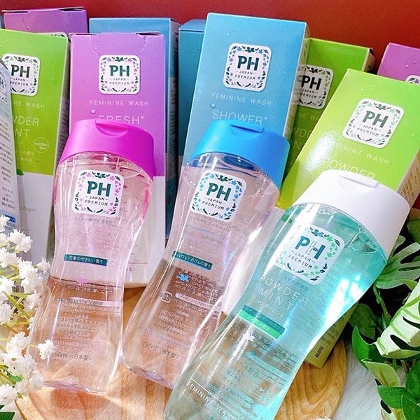 Dung dịch vệ sinh phụ nữ PH Care Nhật bản Dịu nhẹ, an toàn.