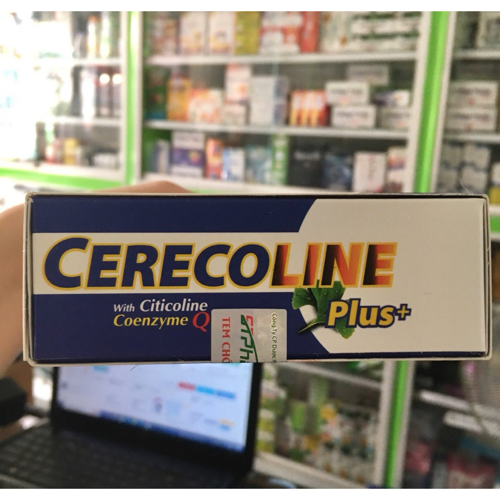 ✅[Chính Hãng] hoạt huyết dưỡng não cerecoline plus (date mới)