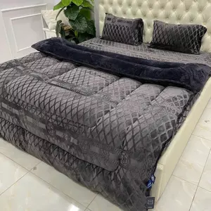 Combo Chăn và Ga Gối CÔC Xịn Xò(1ga+ 2 vỏ gối +1 chăn ND38