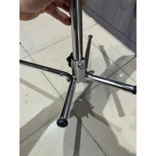 Chân Chống Đứng Xe Đạp Kẹp Một Bên Chữ L Inox 304 Dầy Chắc Chắn Dùng Cho Dựng Rửa Xe, Bảo Dưỡng, Vệ Sinh, Cân Chỉnh