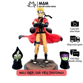 Mô Hình Anime Naruto GK - Nhẫn Giả Naruto Chế Độ Tiên Nhân Cùng Cóc Phu - Giao Hàng Từ Hà Nội