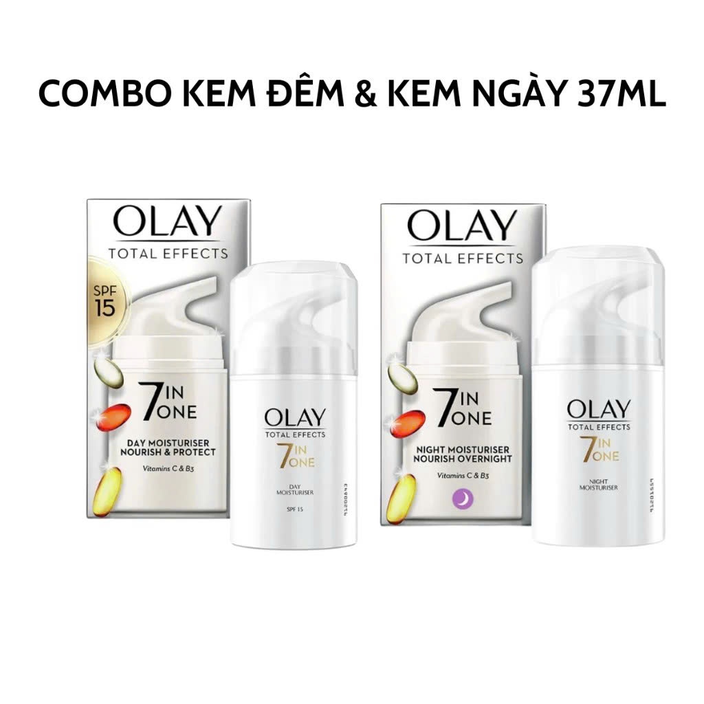 Kem dưỡng da giảm lão hóa Olay Total Effects 7 In 1 Moisturiser Nourish & Protect 50ml
