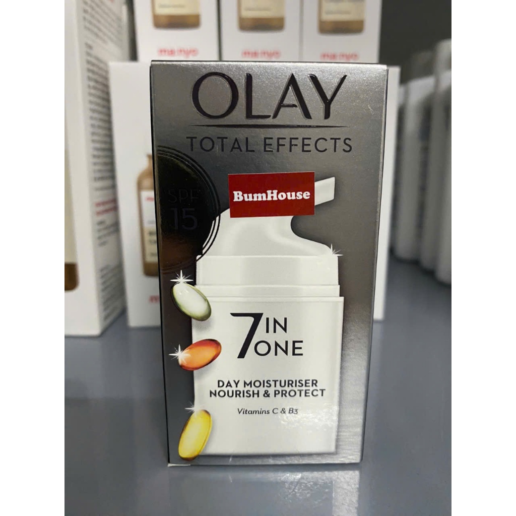 Kem dưỡng da giảm lão hóa Olay Total Effects 7 In 1 Moisturiser Nourish & Protect 50ml